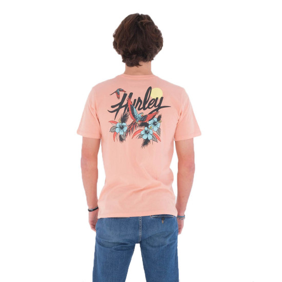 Hurley Ανδρική κοντομάνικη μπλούζα Everyday Washed Parrot Bay Tee